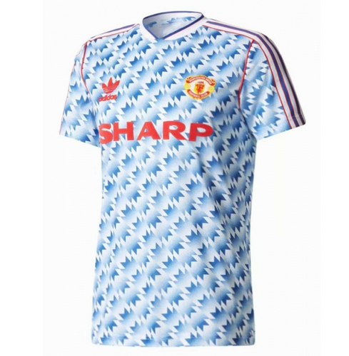 1990-1992 Manchester United Retro Away Kit Soccer Jersey